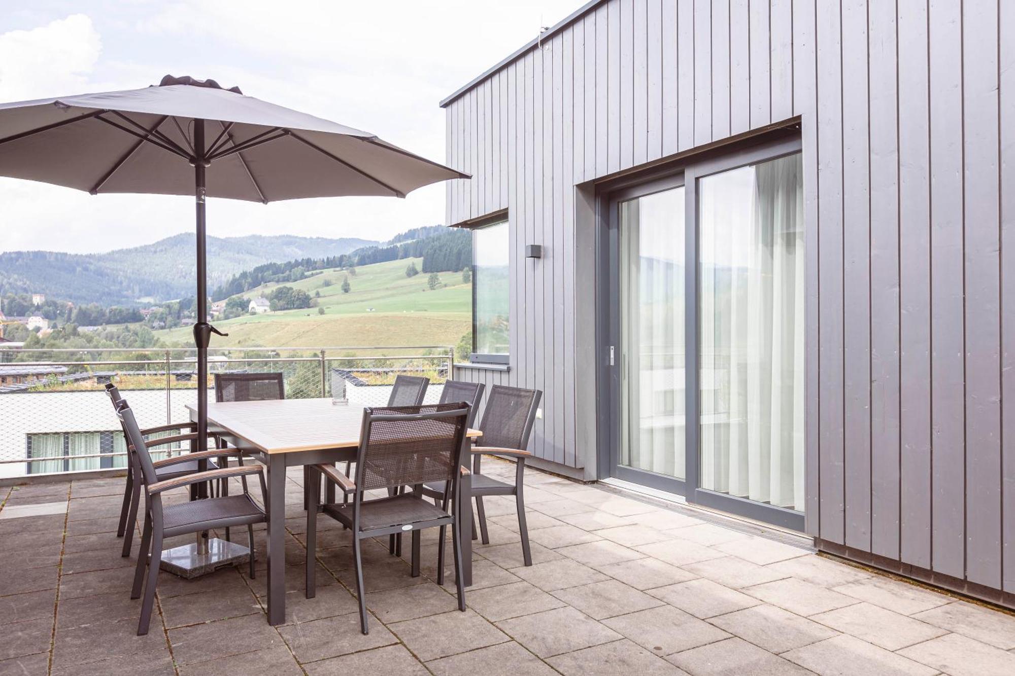 Naturpark Chalets Lambrecht By Alps Resorts Sankt Lambrecht Exteriör bild